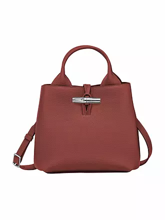 LONGCHAMP | Le Roseau Handle Bag Small, Chataigne | 